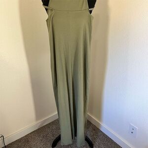 Old Navy Women's Tall Olive Green Maxi Dress Sleeveless Casual M​